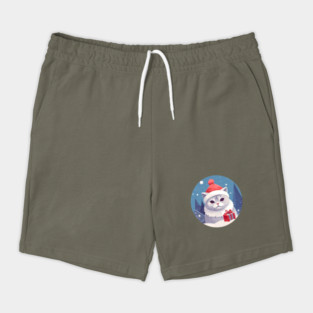 British Shorthair Cat Xmas, Love Cats Shorts