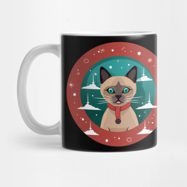 Burmese Cat Xmas, Love Cats by logiamerch