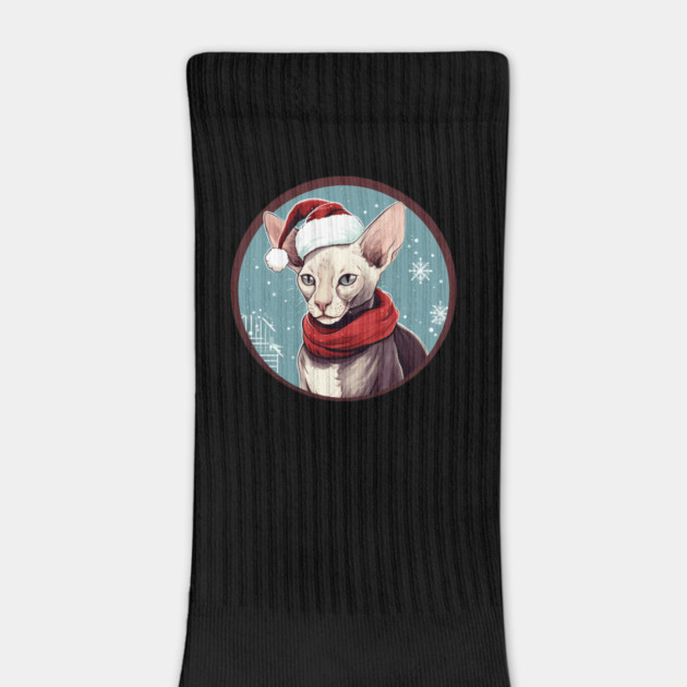 Cornish Rex Cat Xmas, Love Cats by logiamerch