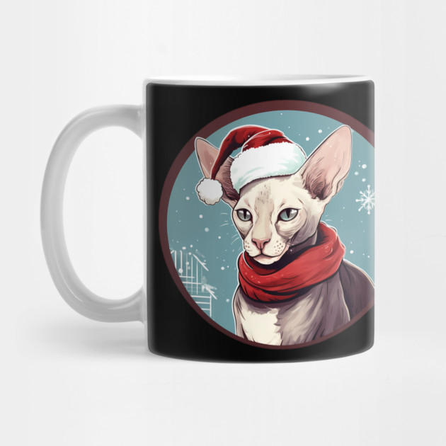 Cornish Rex Cat Xmas, Love Cats by logiamerch