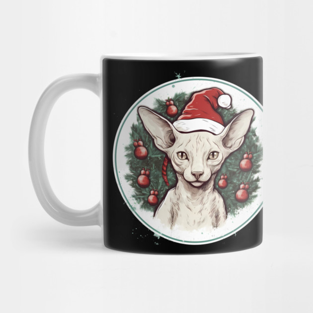 Cornish Rex Cat Xmas, Love Cats by logiamerch