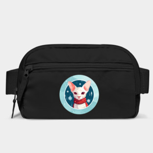 Cornish Rex Cat Xmas, Love Cats Bag