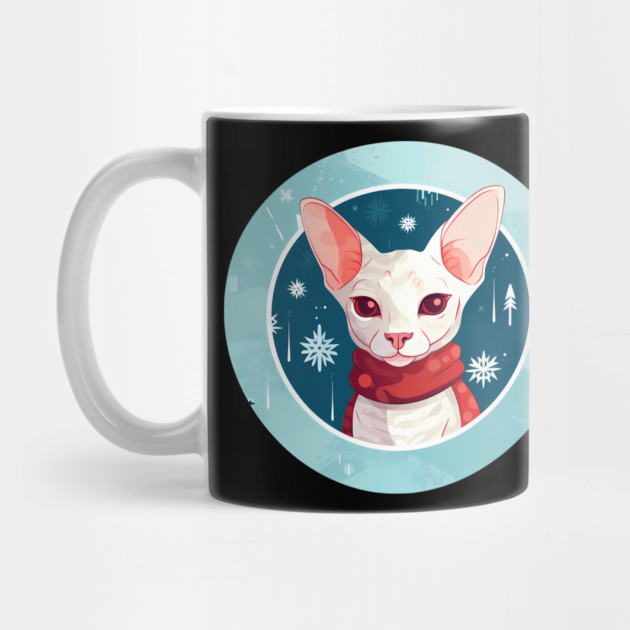 Cornish Rex Cat Xmas, Love Cats by logiamerch