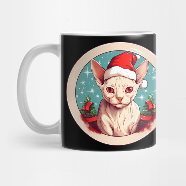 Devon Rex Cat Xmas, Love Cats by logiamerch