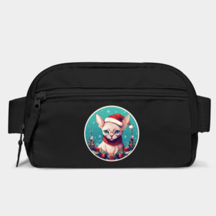 Devon Rex Cat Xmas, Love Cats Bag