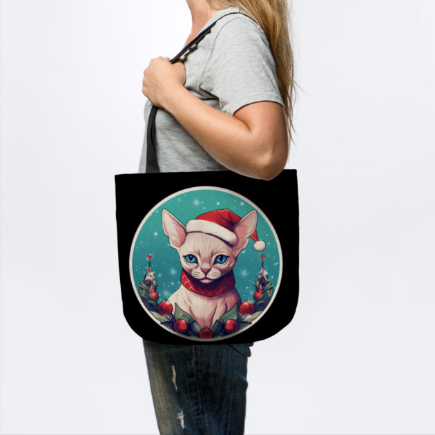 Devon Rex Cat Xmas, Love Cats by logiamerch