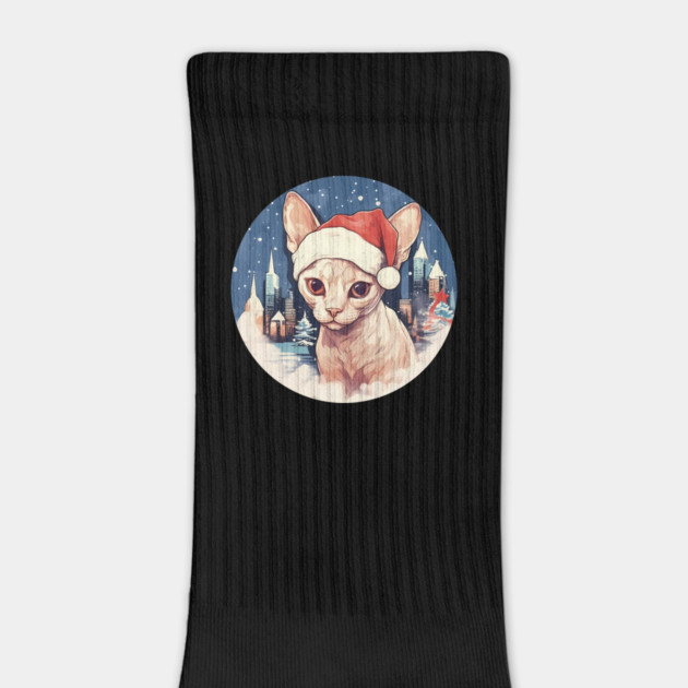 Devon Rex Cat Xmas, Love Cats by logiamerch