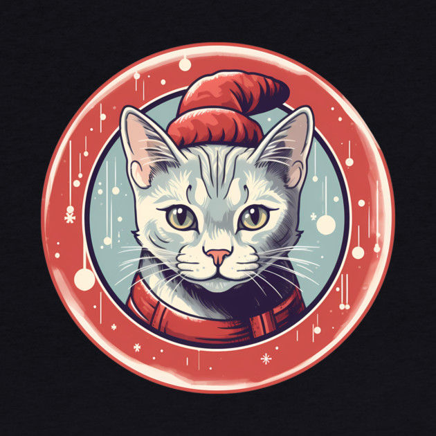 Egyptian Mau Cat Xmas, Love Cats by logiamerch