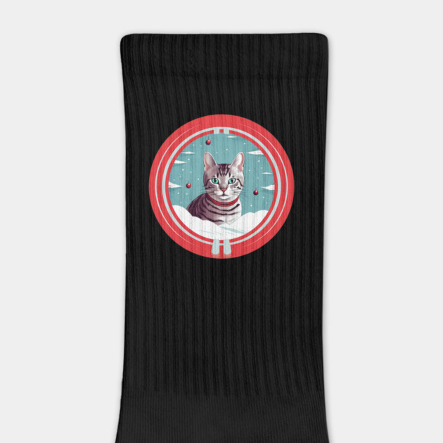 Egyptian Mau Cat Xmas, Love Cats by logiamerch