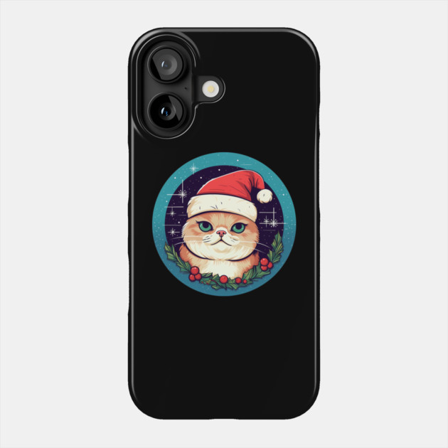 Exotic Shorthair Cat Xmas, Love Cats Phone Case by logiamerch