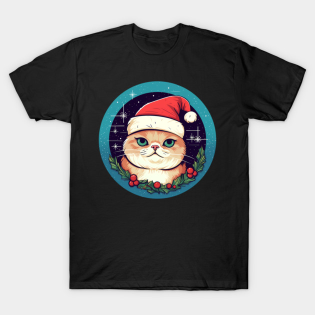Exotic Shorthair Cat Xmas, Love Cats T-Shirt by logiamerch