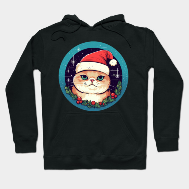 Exotic Shorthair Cat Xmas, Love Cats Hoodie by logiamerch