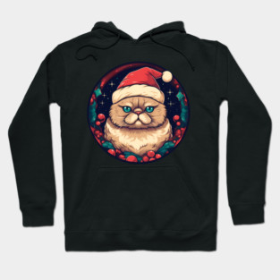 Exotic Shorthair Cat Xmas, Love Cats Hoodie
