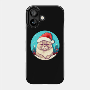 Exotic Shorthair Cat Xmas, Love Cats Phone Case