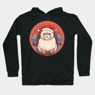Exotic Shorthair Cat Xmas, Love Cats Hoodie
