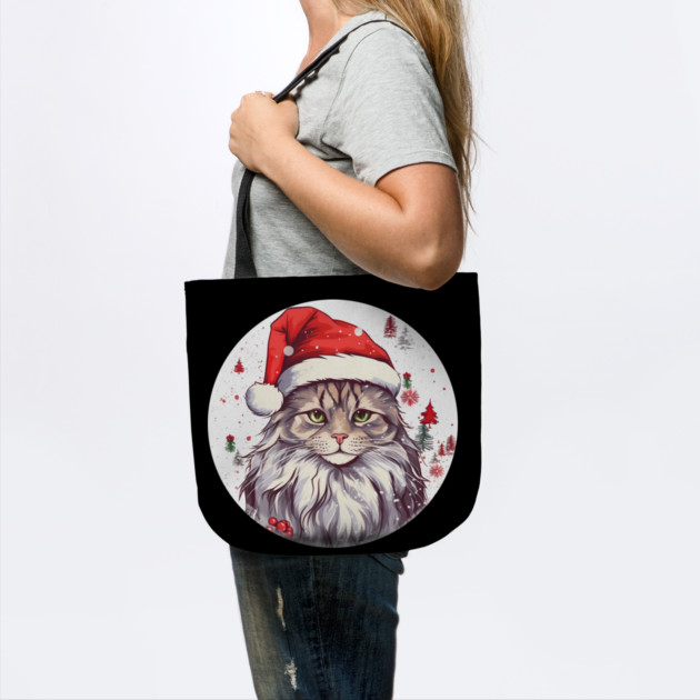 Maine Coon Cat Xmas, Love Cats by logiamerch