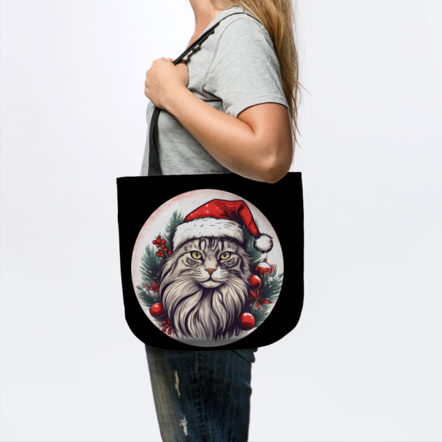Maine Coon Cat Xmas, Love Cats by logiamerch