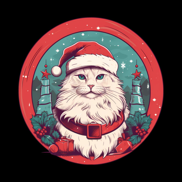 Manx Cat Xmas, Love Cats by logiamerch