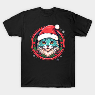 Manx Cat  Xmas, Love Cats T-Shirt