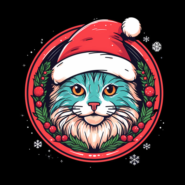 Manx Cat  Xmas, Love Cats by logiamerch
