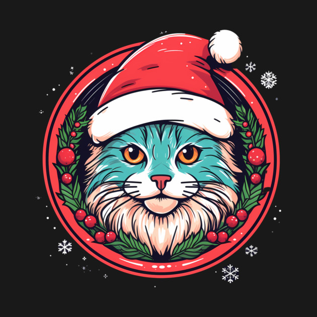 Manx Cat  Xmas, Love Cats by logiamerch