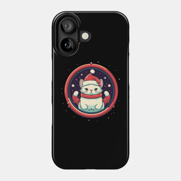 Manx Cat  Xmas, Love Cats Phone Case by logiamerch