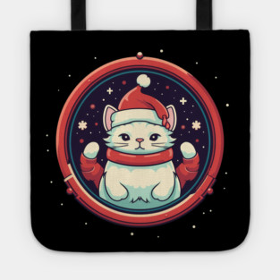 Manx Cat  Xmas, Love Cats Tote