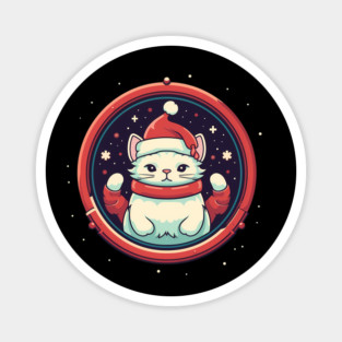 Manx Cat  Xmas, Love Cats Magnet