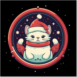 Manx Cat  Xmas, Love Cats Posters and Art