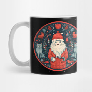 Norwegain Forest Cat  Xmas, Love Cats Mug
