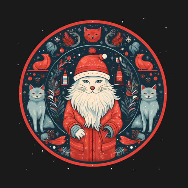 Norwegain Forest Cat  Xmas, Love Cats by logiamerch