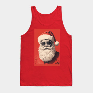 Vintage Santa Claus Tank Top