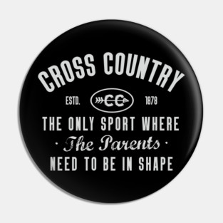 Cross Country The Only Sport Where Parents Need To Be In Shape Pin