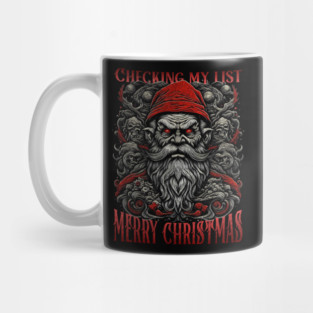 Horror Christmas Santa Claus Mug