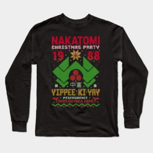 Nakatomi Christmas Party Long Sleeve T-Shirt