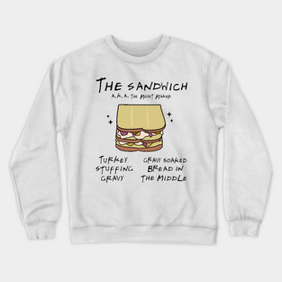 Sandwich recipe Crewneck Sweatshirt