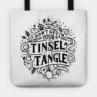 Don't Get Your Tinsel in a Tangle Tote