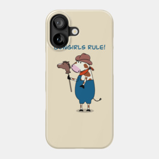 Cowgirl cow Phone Case