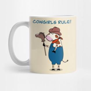 Cowgirl cow Mug