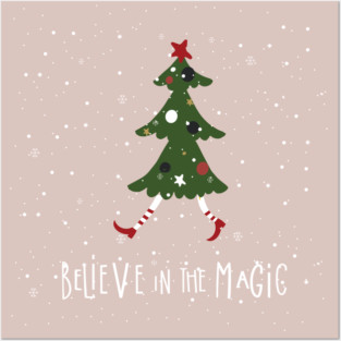 Believe in the Magic of Christmas Posters and Art