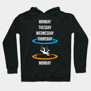 Monday Tuesday Wednesday Thursday BLINK Monday Hoodie