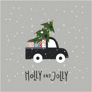 Holly and Jolly Posters and Art
