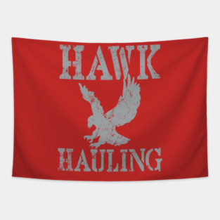 Hawk Hauling Tapestry