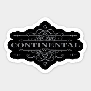 The Continental Hotel Sticker