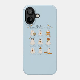 Hey Boo, Self-Care is Good for You! Christmas/Winter Phone Case