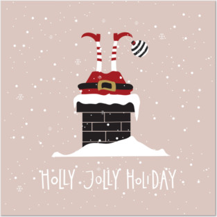 Holly Jolly Holiday Posters and Art