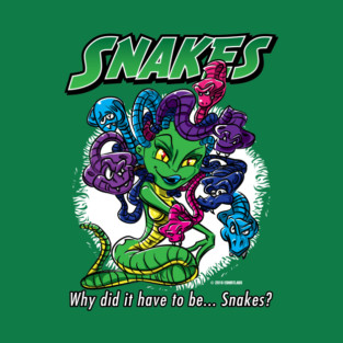 Medusa Cartoon T-Shirt