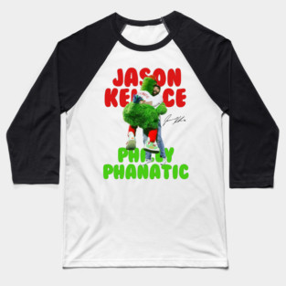 Jason Kelce x Philly Phanatic Hug Baseball T-Shirt