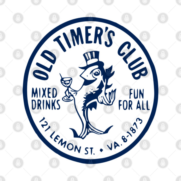 Old Timer's Club - Vintage Supper Club Matchbook by Yesteeyear