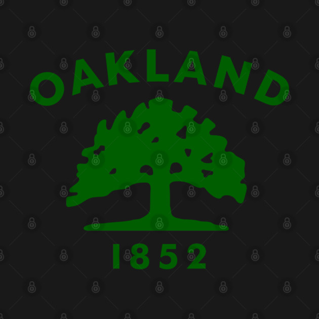 Oakland California - City Flag of Oakland by Yesteeyear